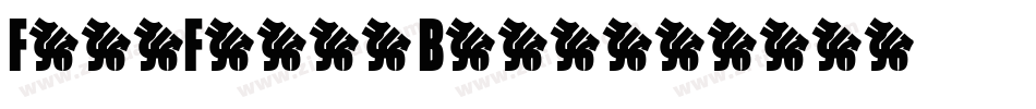 FreeFarsi Bold字体转换